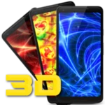 3d light android application logo